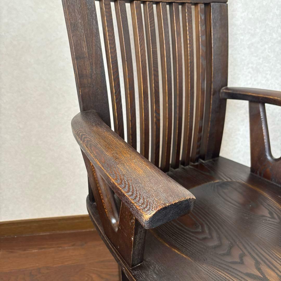 【良品】ヴィンテージ アームチェア 回転式