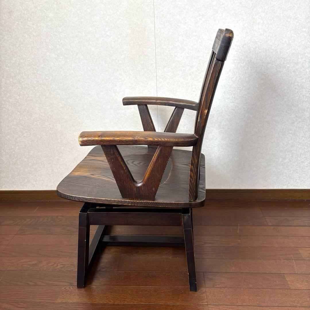 【良品】ヴィンテージ アームチェア 回転式