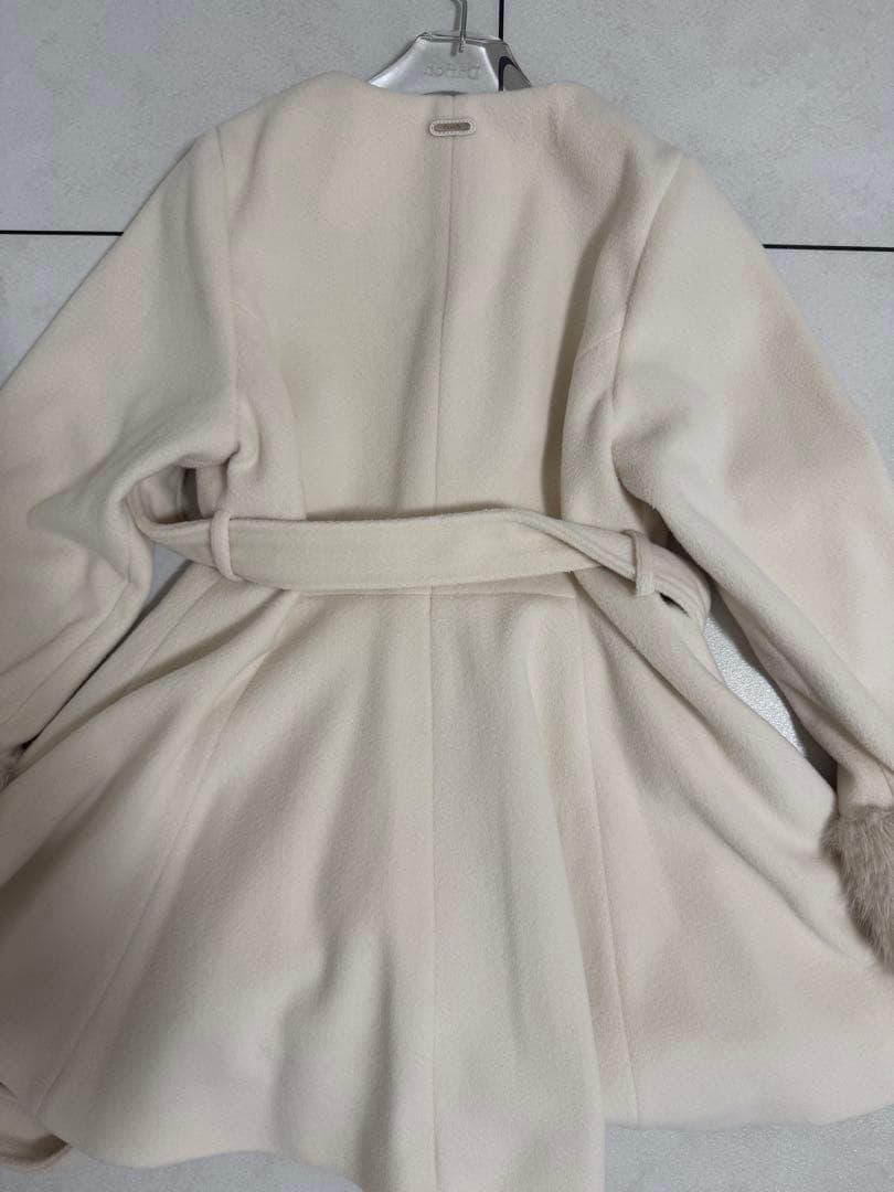 darich ウエストベルトメルトンコート　ivo free