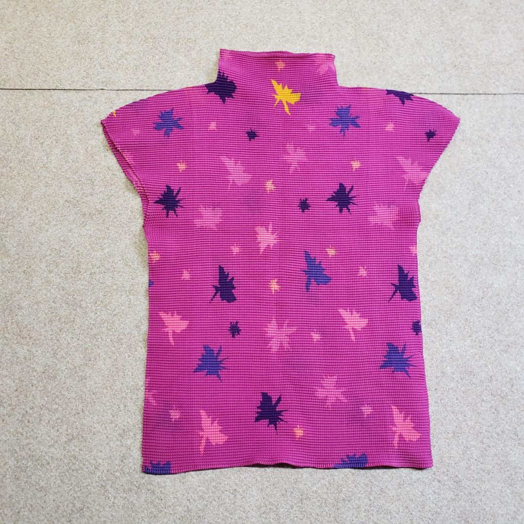 me　イッセイミヤケ　トップス　カットソー　ピンク　y6904i