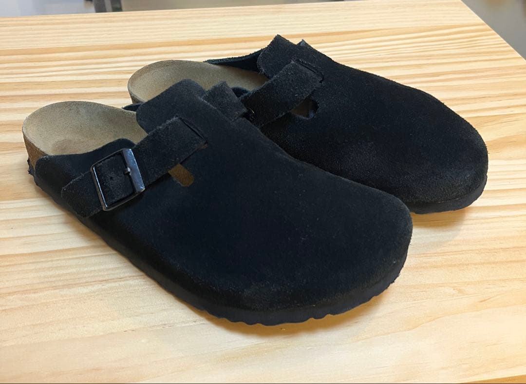 BIRKENSTOCK BOSTON BLACK スエード 41