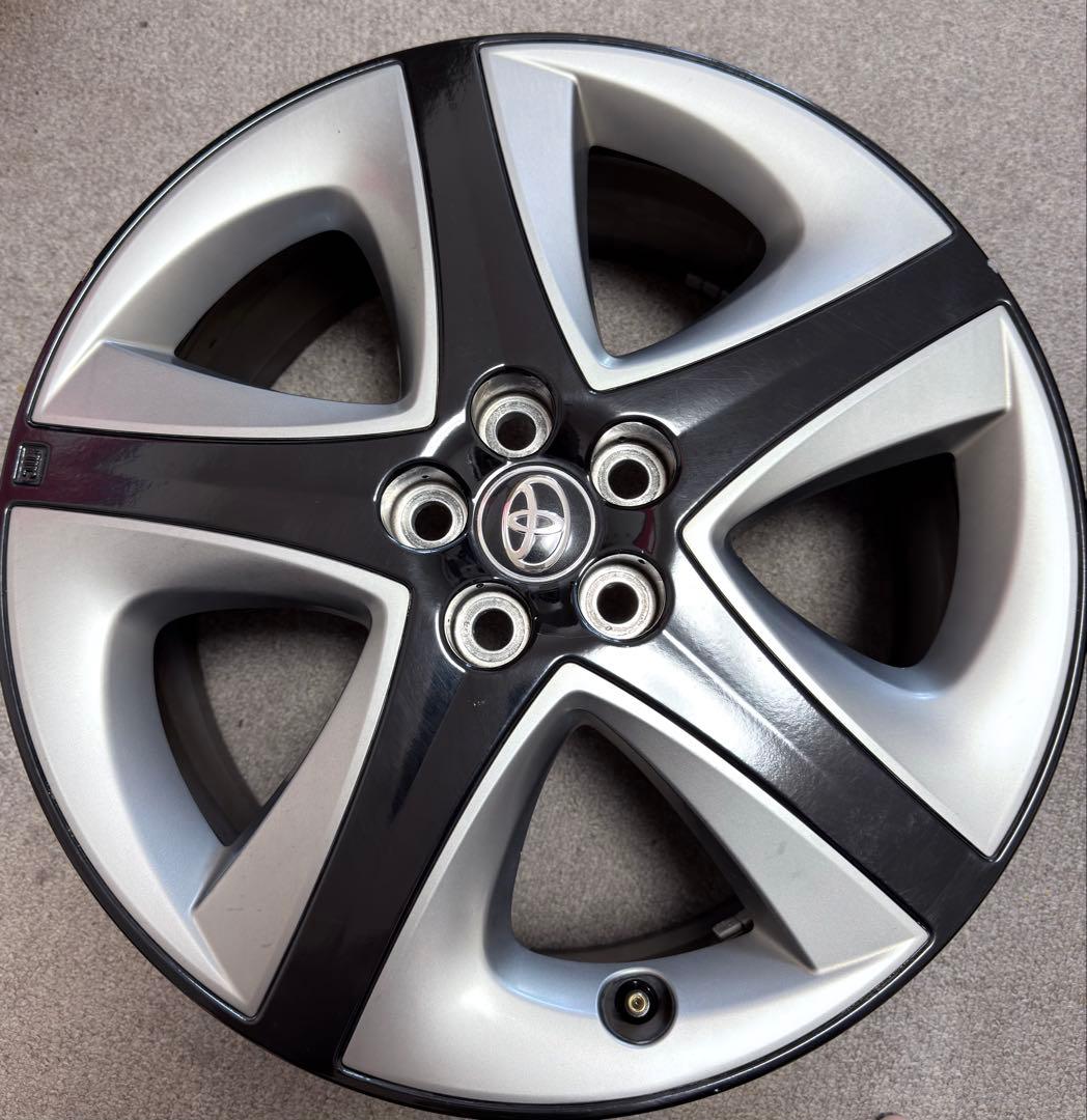 トヨタ プリウス50系 純正アルミホイール 17インチ 4本セット 傷あり