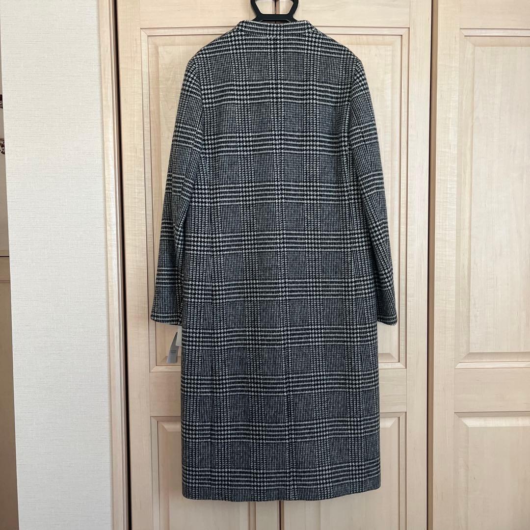 新品未使用 person's ロングコート チェスターコート グレンチェック