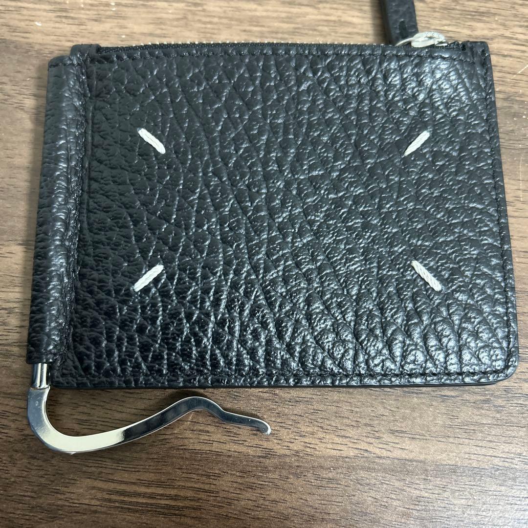 【美品】Maison Margiela ブラックマネークリップ