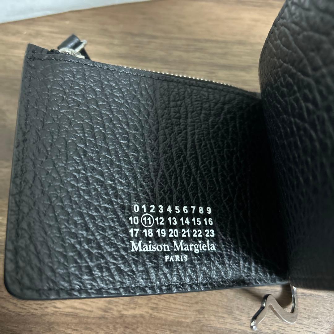 【美品】Maison Margiela ブラックマネークリップ