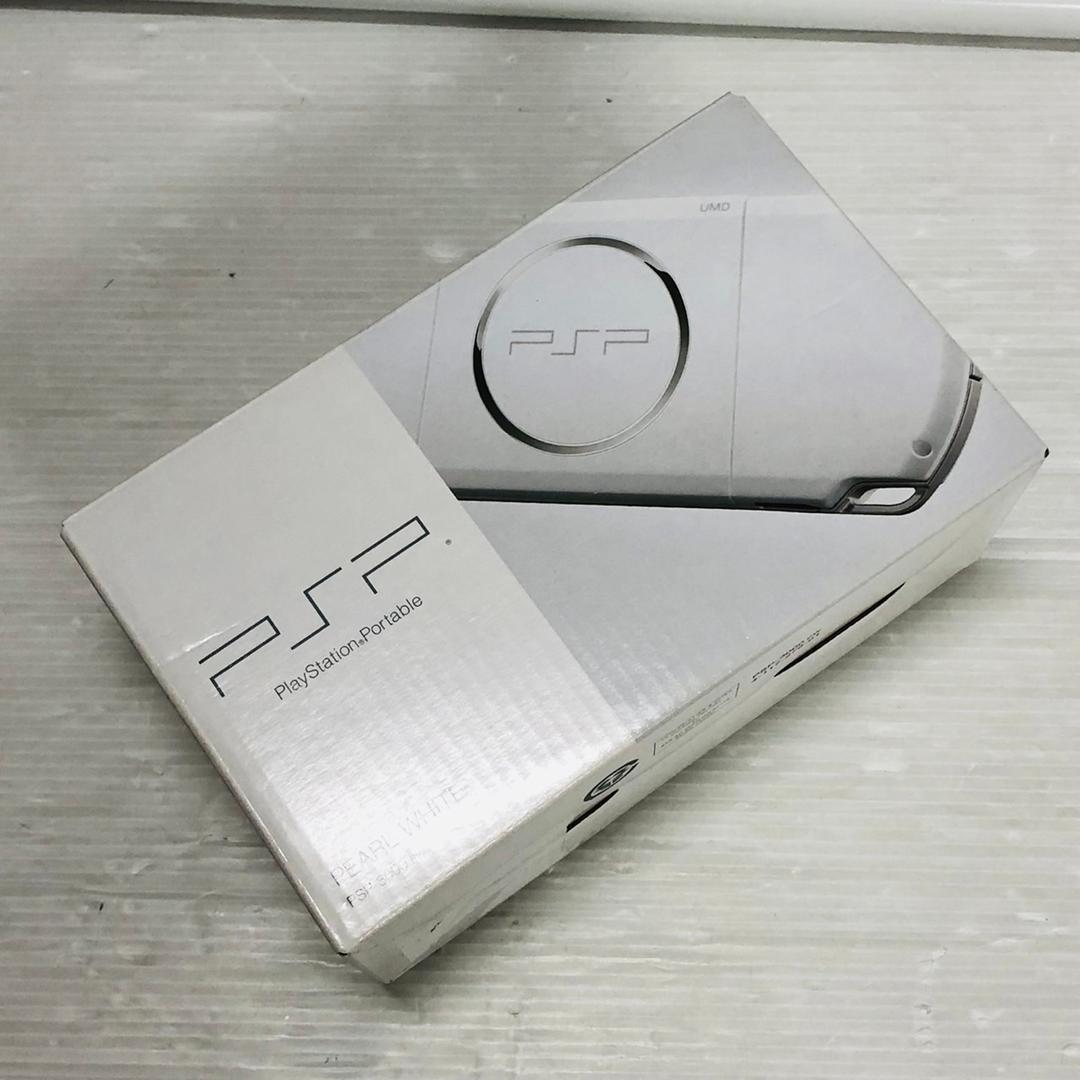 ★未使用品★極美品パール・ホワイト(PSP-3000PW)生産終了★訳