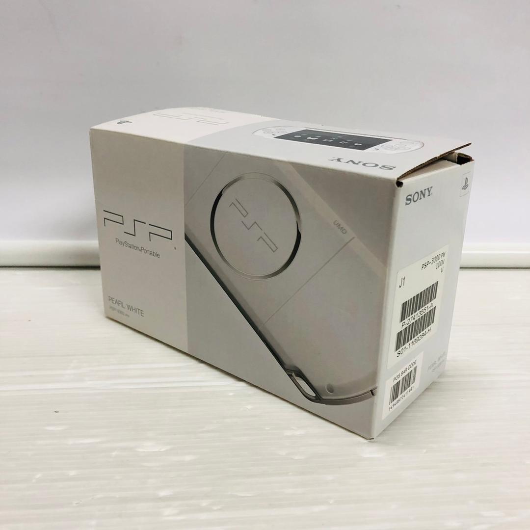 ★未使用品★極美品パール・ホワイト(PSP-3000PW)生産終了★訳