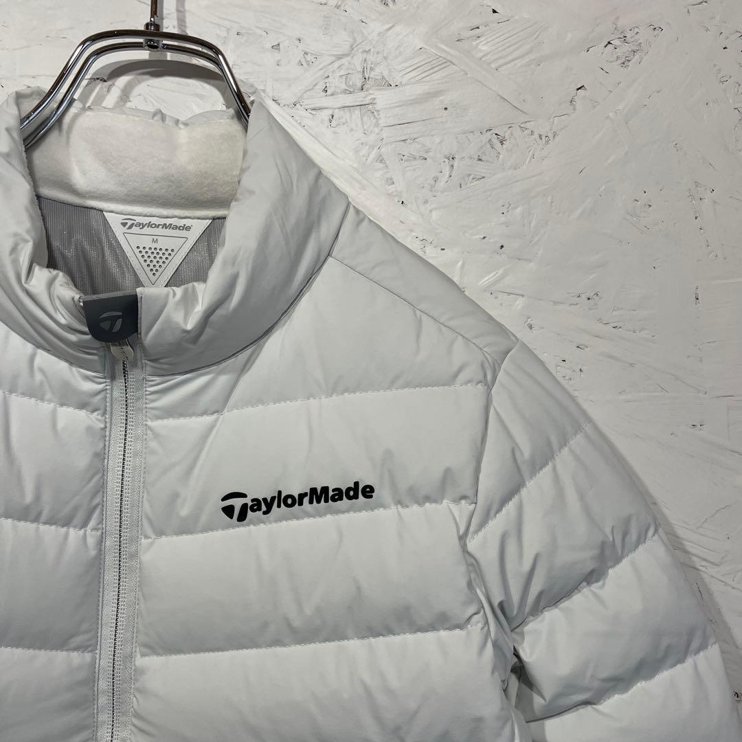 ゴルフウェア【TaylorMade】ダウンジャケット　白　M
