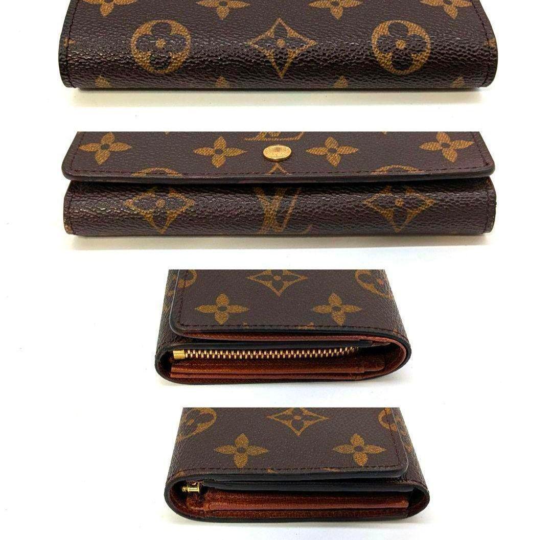 ルイヴィトン モノグラム ビエ トレゾール 折り財布 A41