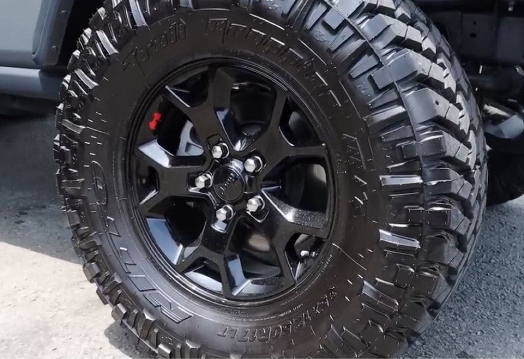 【66】③Jeep ラングラー MOPAR純正 ホイールのみ5本 送料込