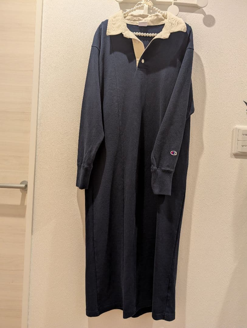 新品アダムエロペ×Champion 別注 ワンピース