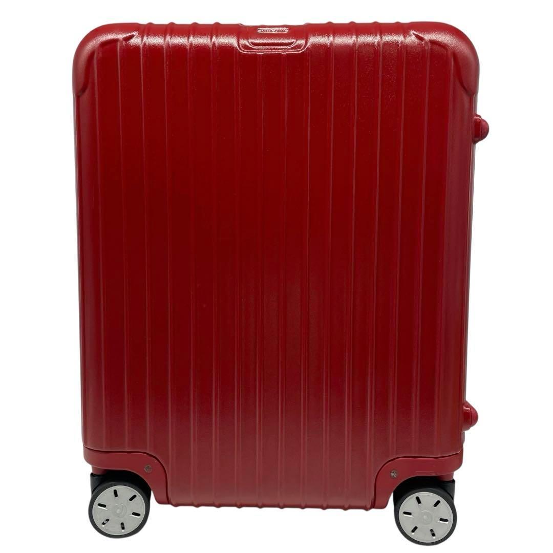 良品✨リモワ サルサ スーツケース キャリー 4輪 トラベル ビジネス レッド
