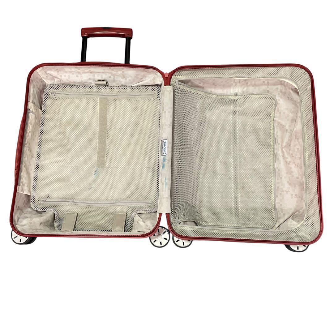 良品✨リモワ サルサ スーツケース キャリー 4輪 トラベル ビジネス レッド