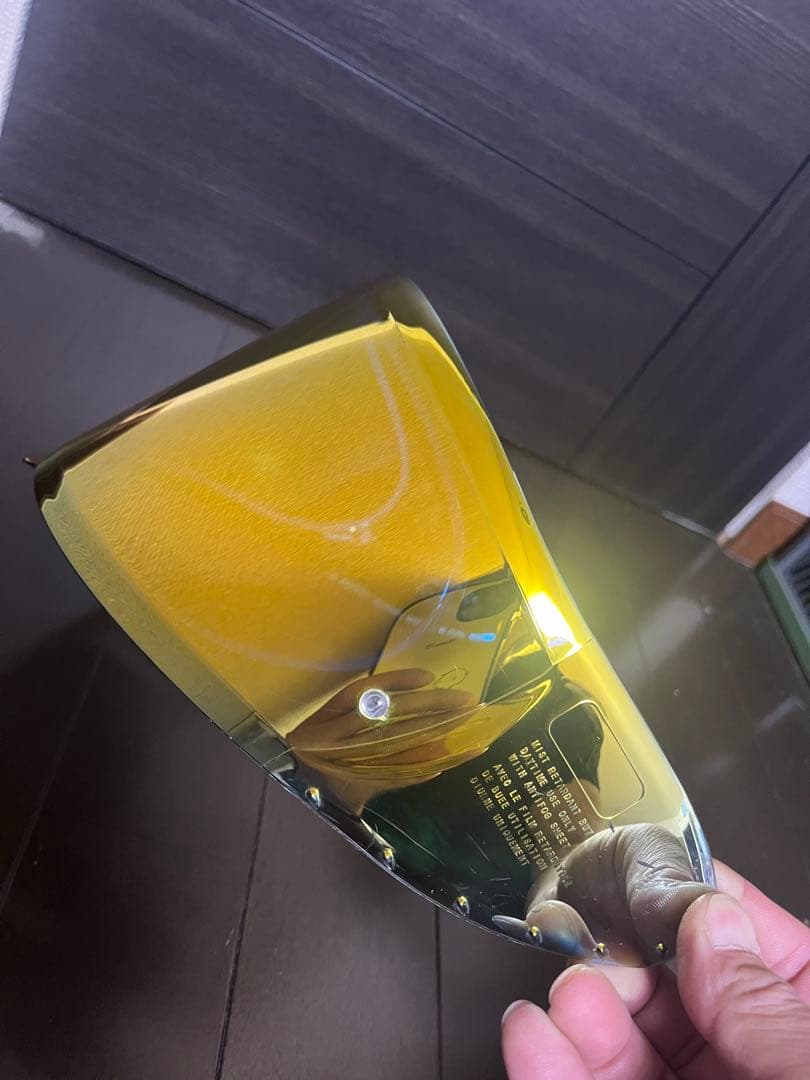 SHOEI 純正ミラーシールド　ピンロック付　 cwr-f2 x-15 z-8