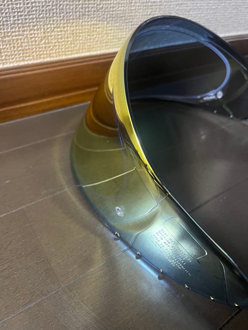 SHOEI 純正ミラーシールド　ピンロック付　 cwr-f2 x-15 z-8