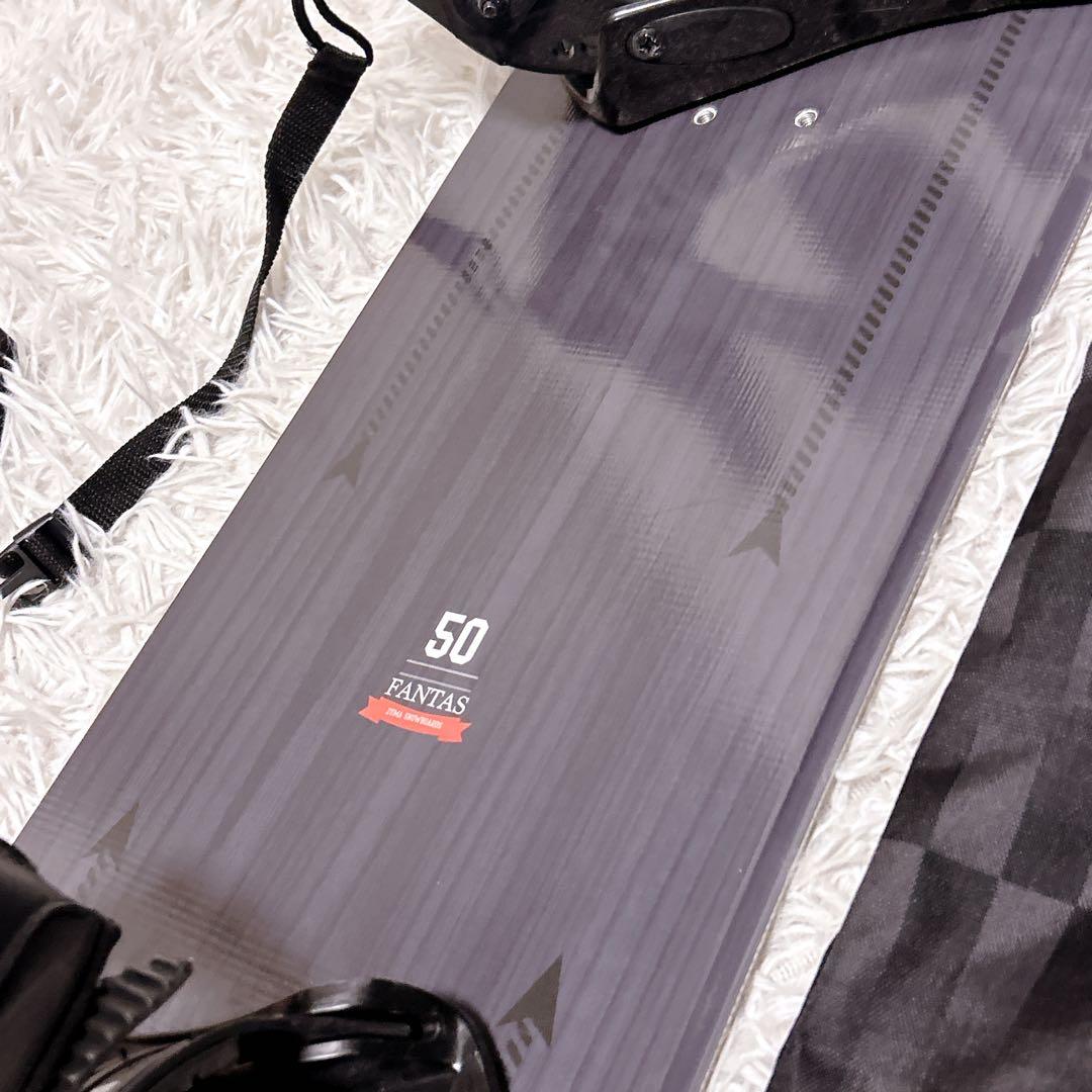 ZUMA スノーボード FANTAS 150㎝ ZUMAバイン＋K2バッグ