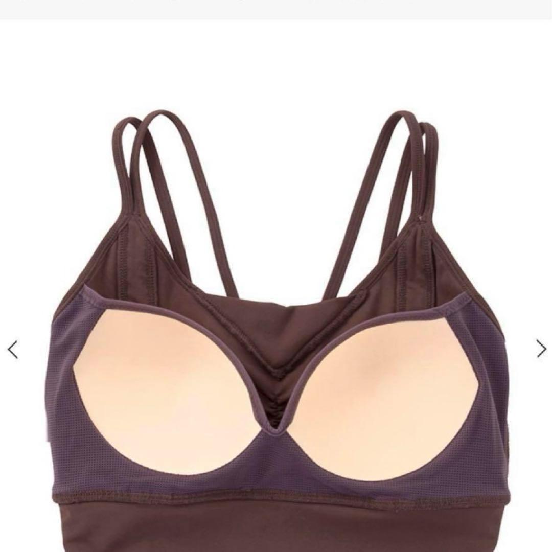 SUKALA 完売品新品未使用　エンボスリーフブラトップ Sサイズ