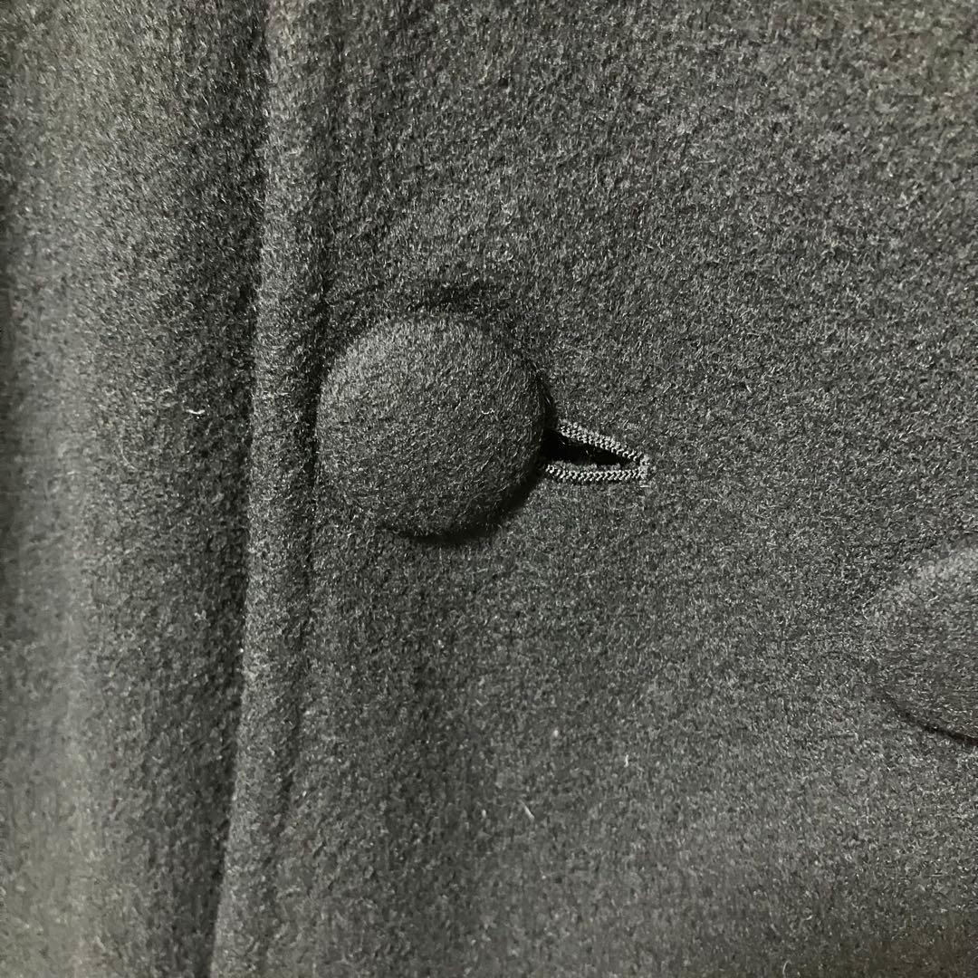 COMME des GARCONS 製品染めウールナイロンツイストコート