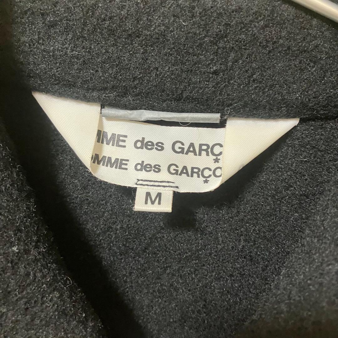 COMME des GARCONS 製品染めウールナイロンツイストコート