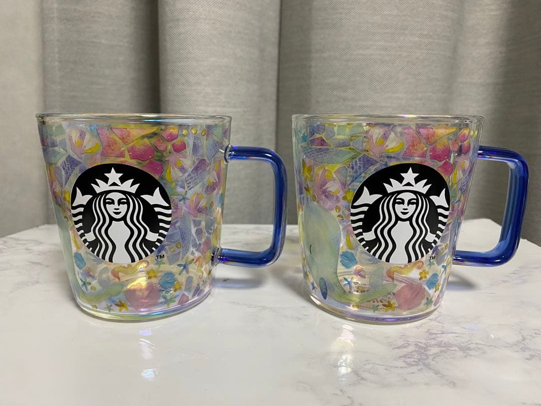 スターバックス 耐熱グラスマグプリズム 2個セット