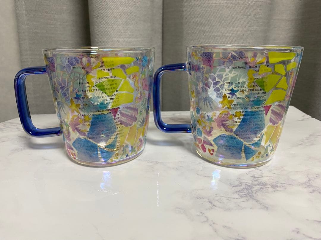 スターバックス 耐熱グラスマグプリズム 2個セット