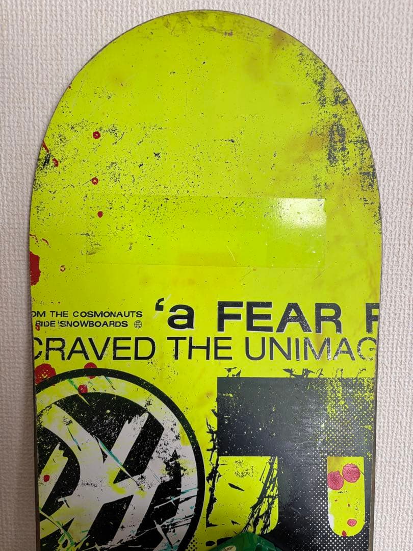 Ride 155cm スノーボード&サロモンビンディング