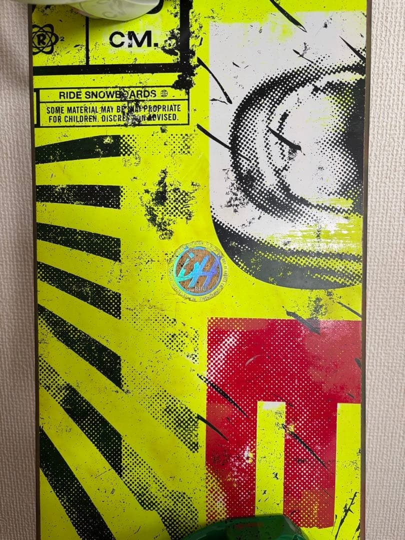 Ride 155cm スノーボード&サロモンビンディング