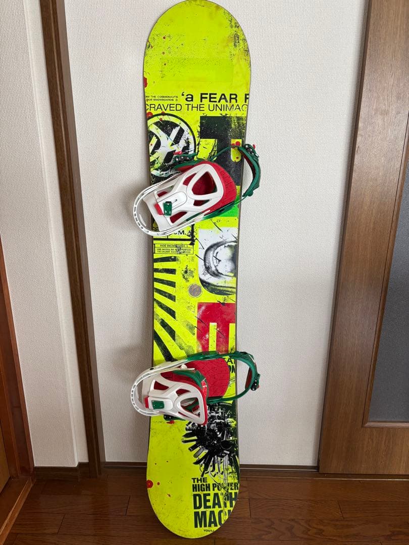 Ride 155cm スノーボード&サロモンビンディング