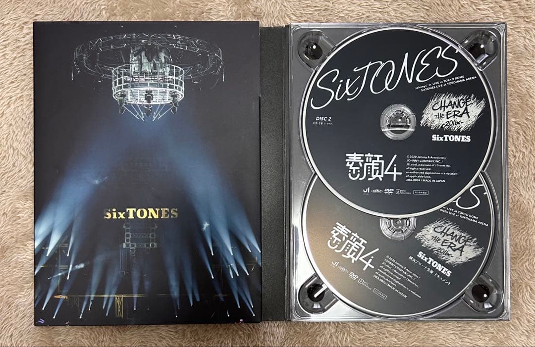 ★限定★【SixTONES】 【素顔シリーズ 】 3枚組DVD ジャニーズ