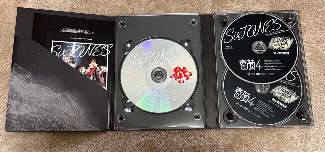★限定★【SixTONES】 【素顔シリーズ 】 3枚組DVD ジャニーズ