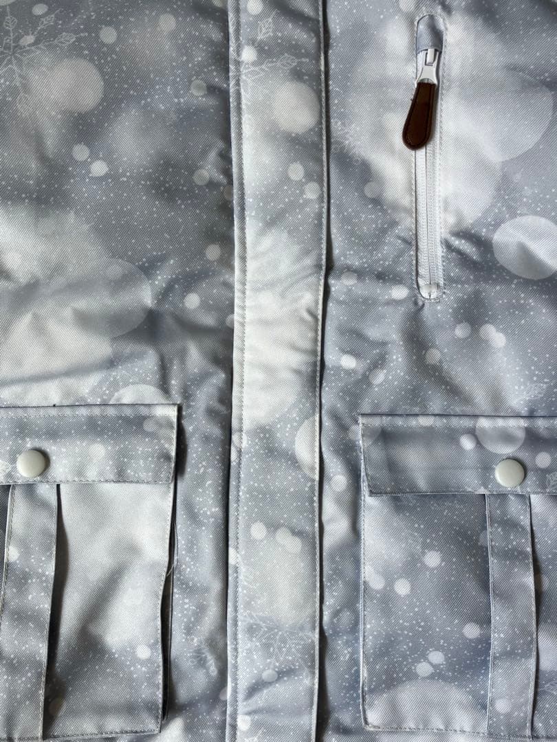 COSBY 子ども用スキーウェア 女の子 サイズ140 雪模様