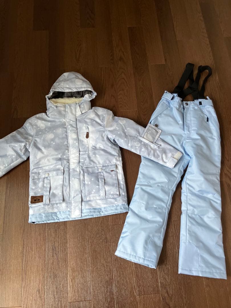 COSBY 子ども用スキーウェア 女の子 サイズ140 雪模様