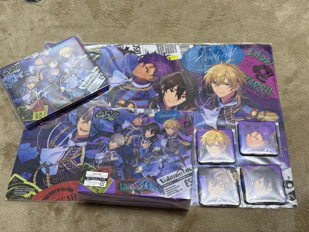 あんスタ UNDEAD TRIP アルバム ポスター 缶バッジ アクリルパネル