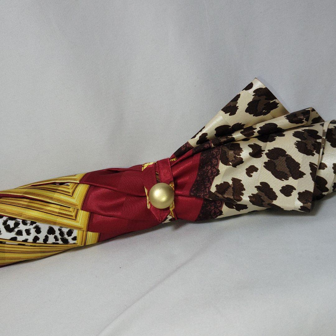 Christian Dior　ディオール　雨傘　レディース　ゴシック柄　ヒョウ柄