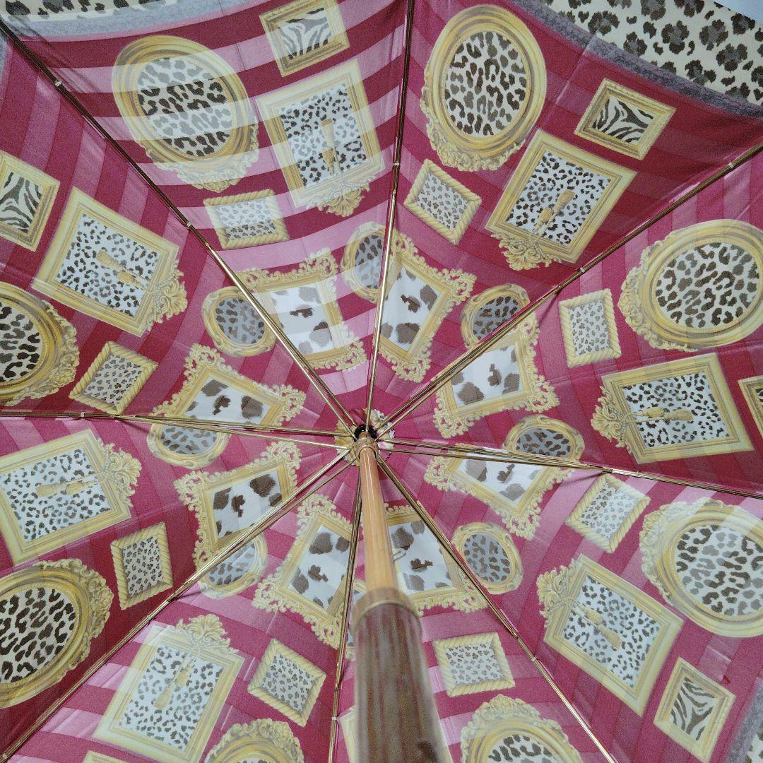 Christian Dior　ディオール　雨傘　レディース　ゴシック柄　ヒョウ柄