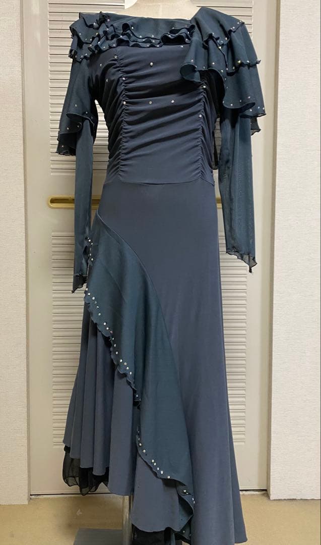 社交ダンススタンダードワンピース