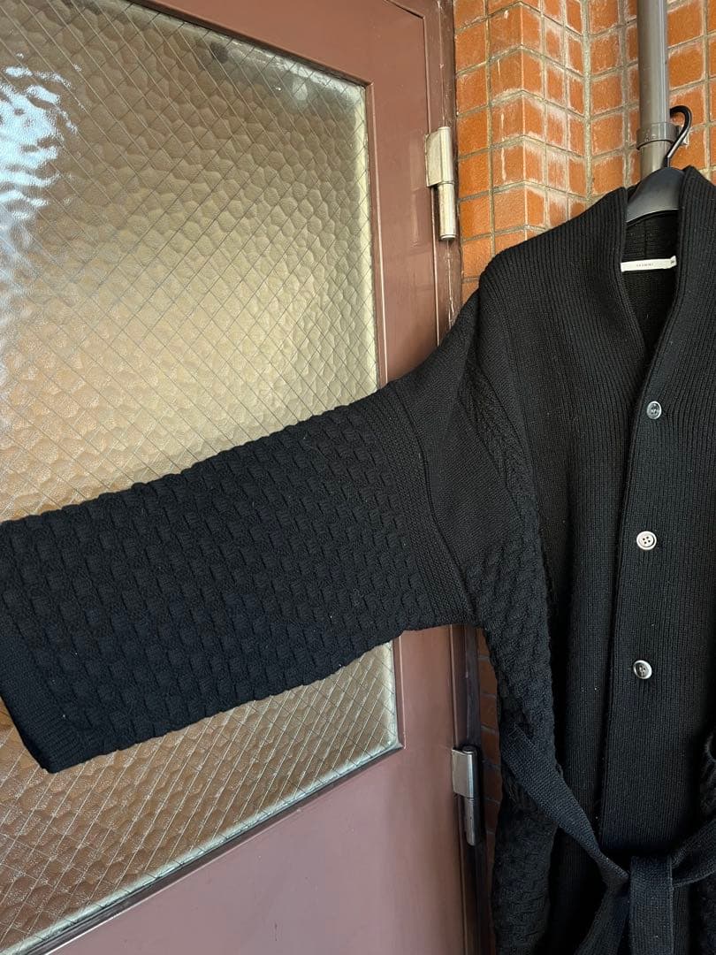 YASHIKI Ginrei Knit Coat ニットコート ガウン