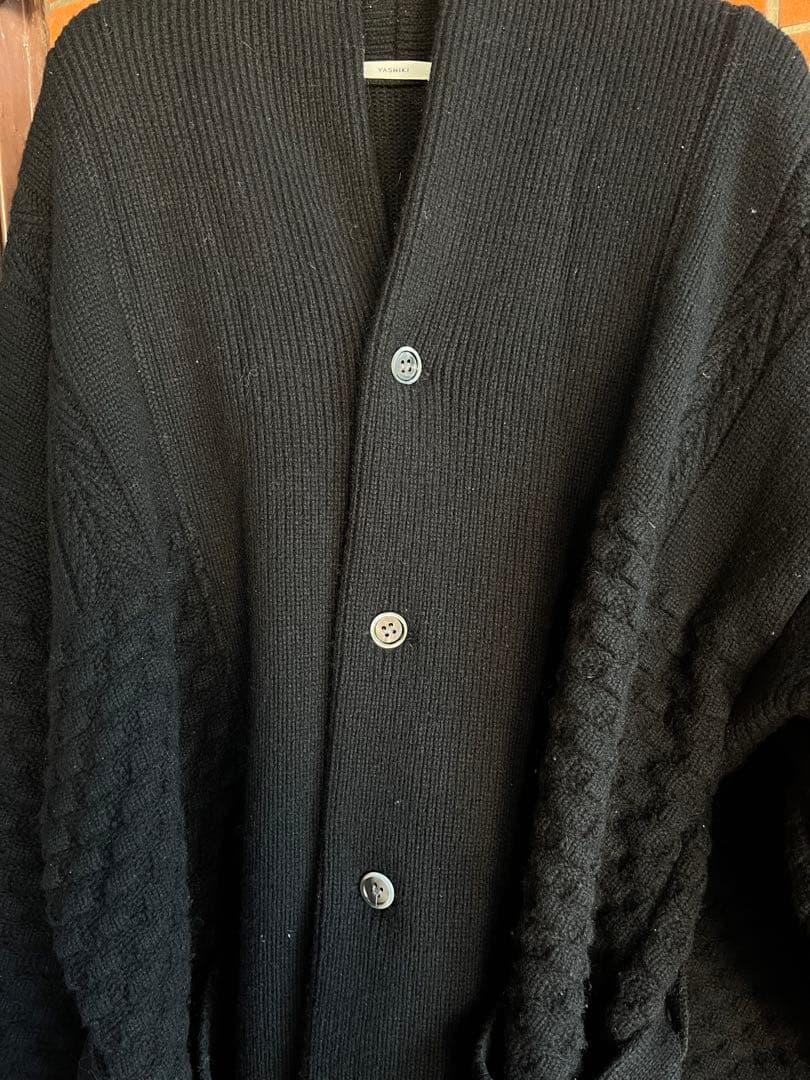 YASHIKI Ginrei Knit Coat ニットコート ガウン