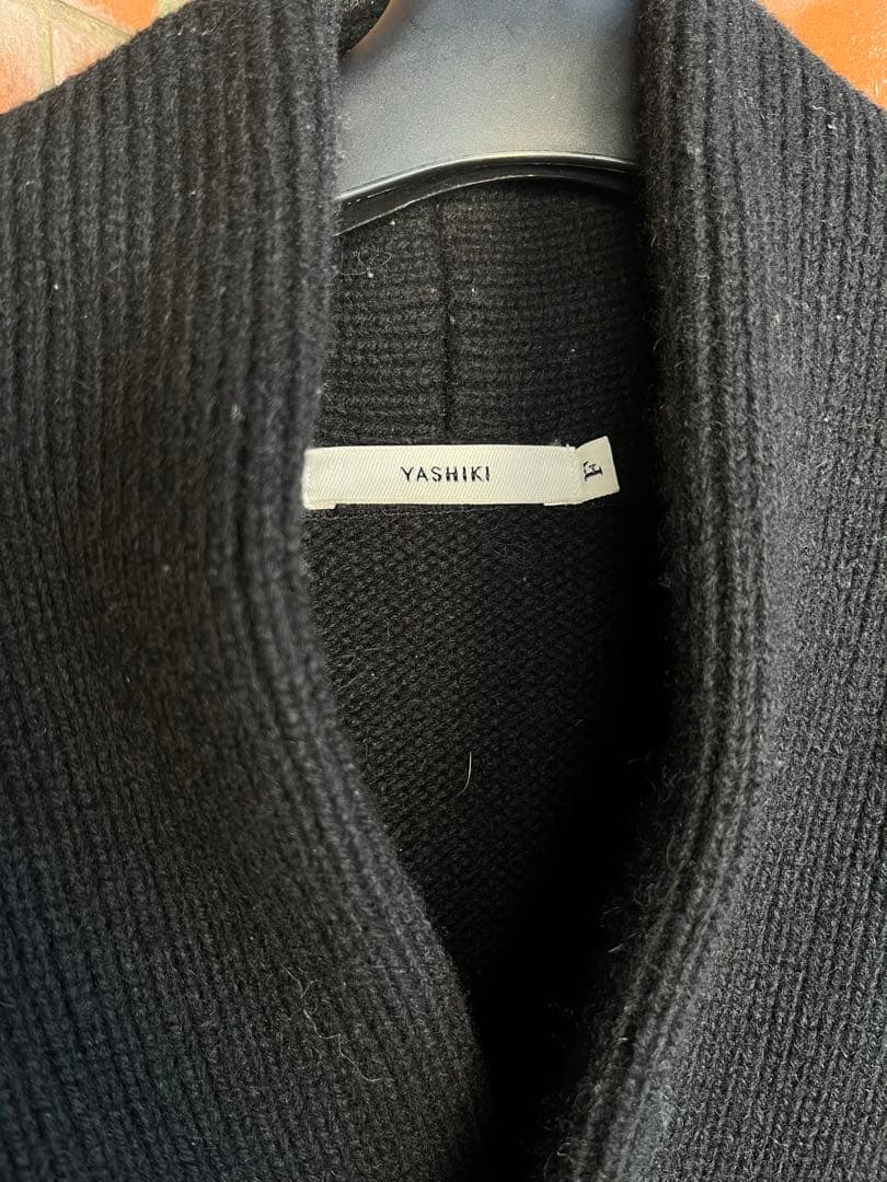 YASHIKI Ginrei Knit Coat ニットコート ガウン