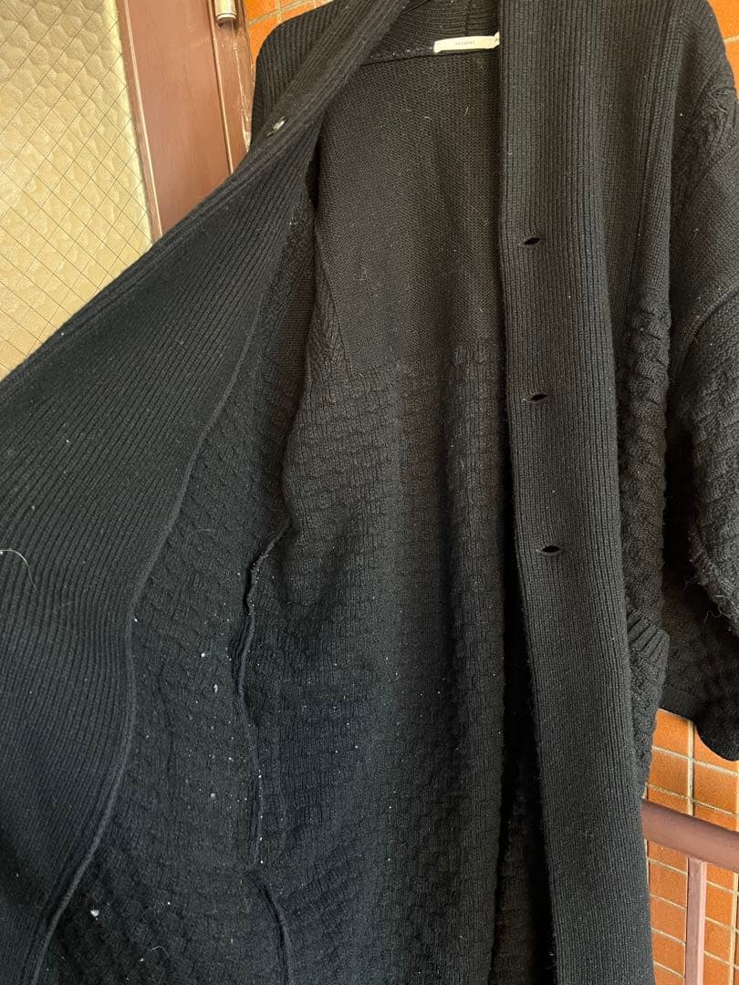 YASHIKI Ginrei Knit Coat ニットコート ガウン