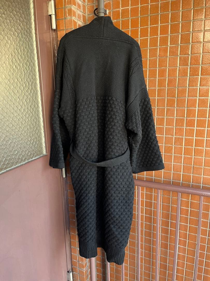 YASHIKI Ginrei Knit Coat ニットコート ガウン