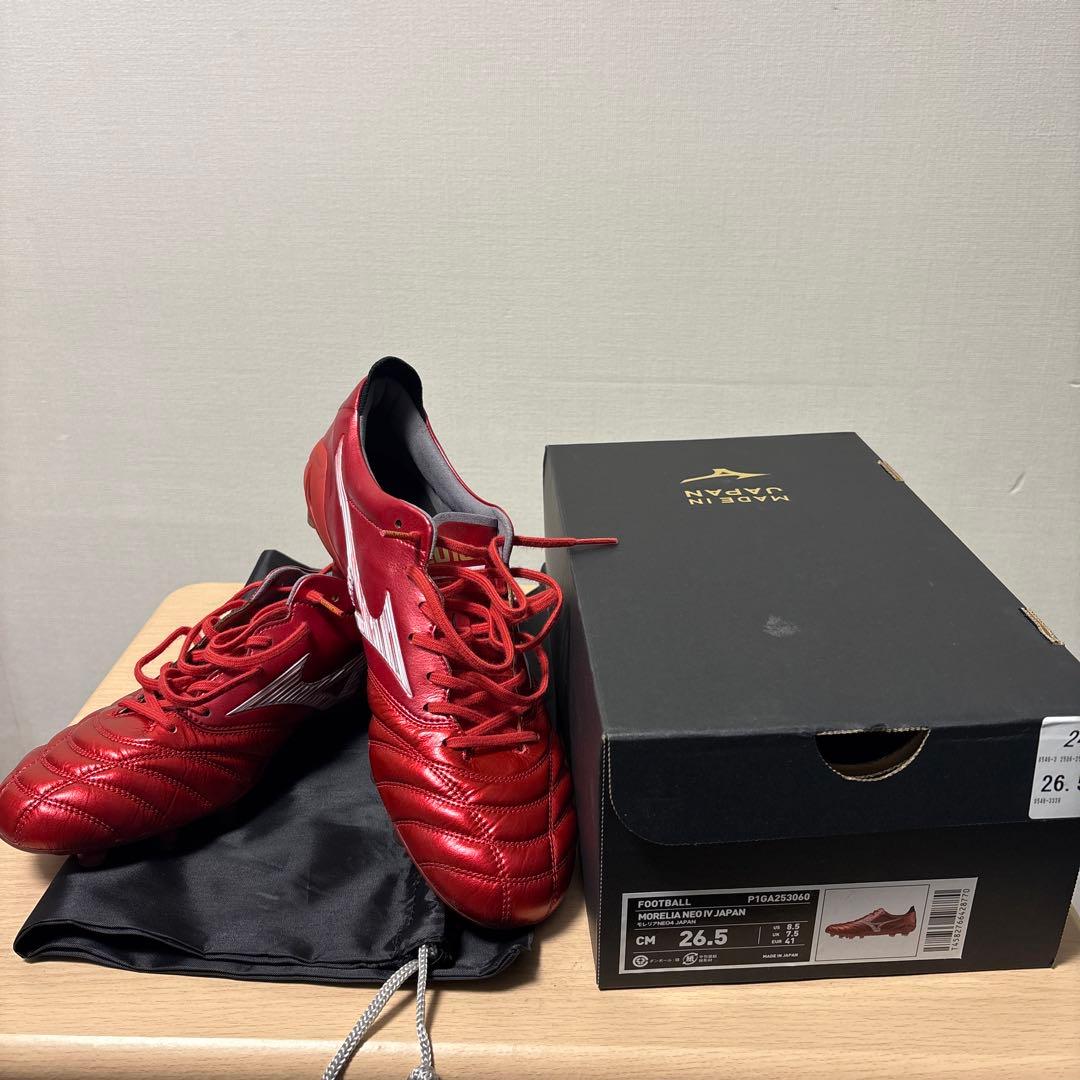 40周年限定　ミズノ　モレリア ネオ4