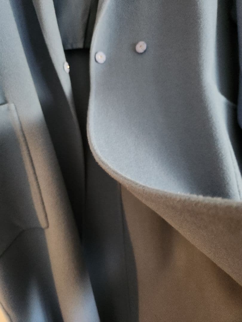 SLOBE IENA　HAMILTONダブルフェイスウールロングコート