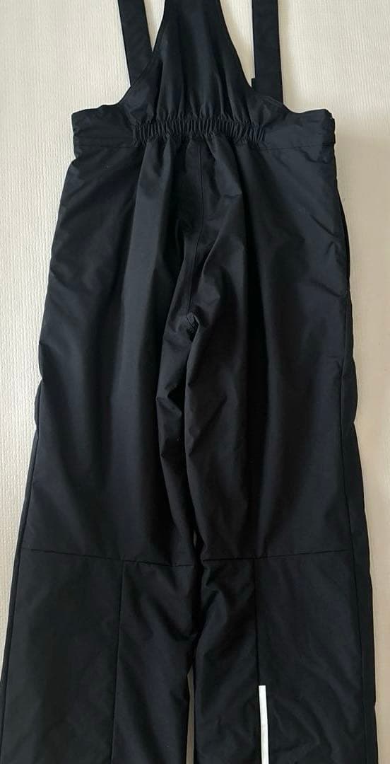 DESCENTE 子ども用スノーボードウェア 上下セット 黒蛍光イエロー 160