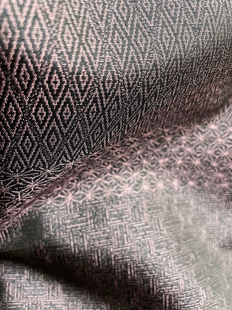 お召 江戸小紋調 ガード加工