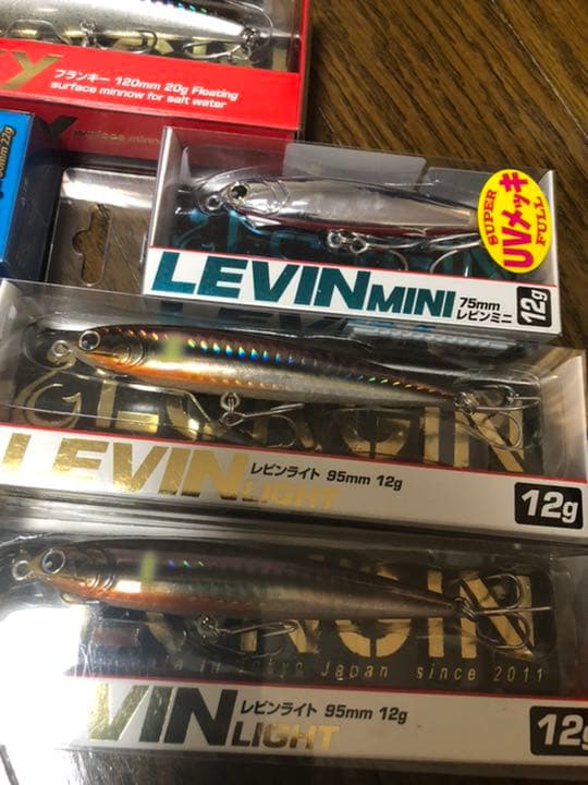 ロンジン フランキー 120 レビン 95 ウェイキーブー UV 銀粉 落ち鮎