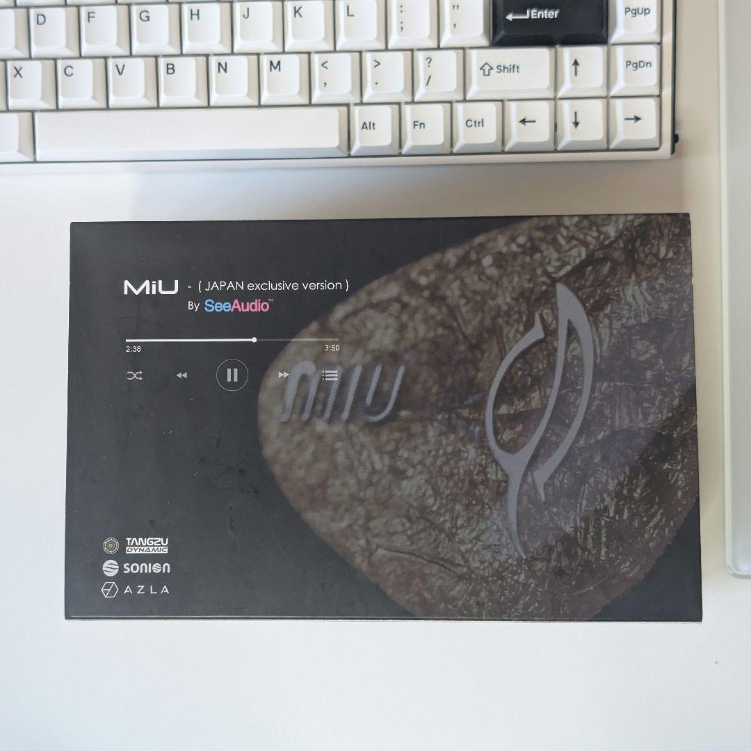 イヤホン SeeAudio MiU (JAPAN exclusive version)