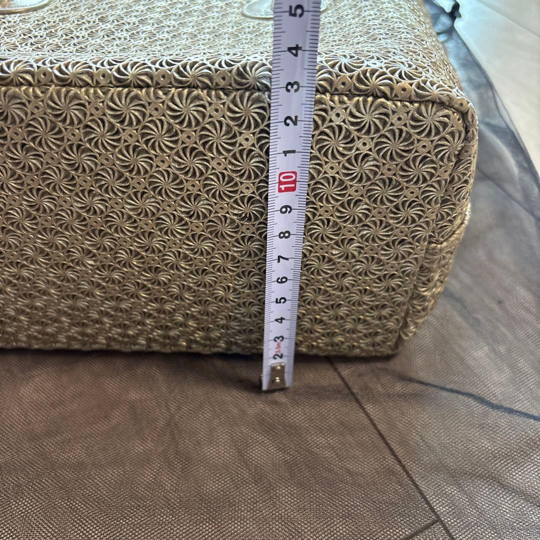 ヒロコハヤシ ジラソーレ ゴールド ミニ ハンドバッグ トート 保存袋付き