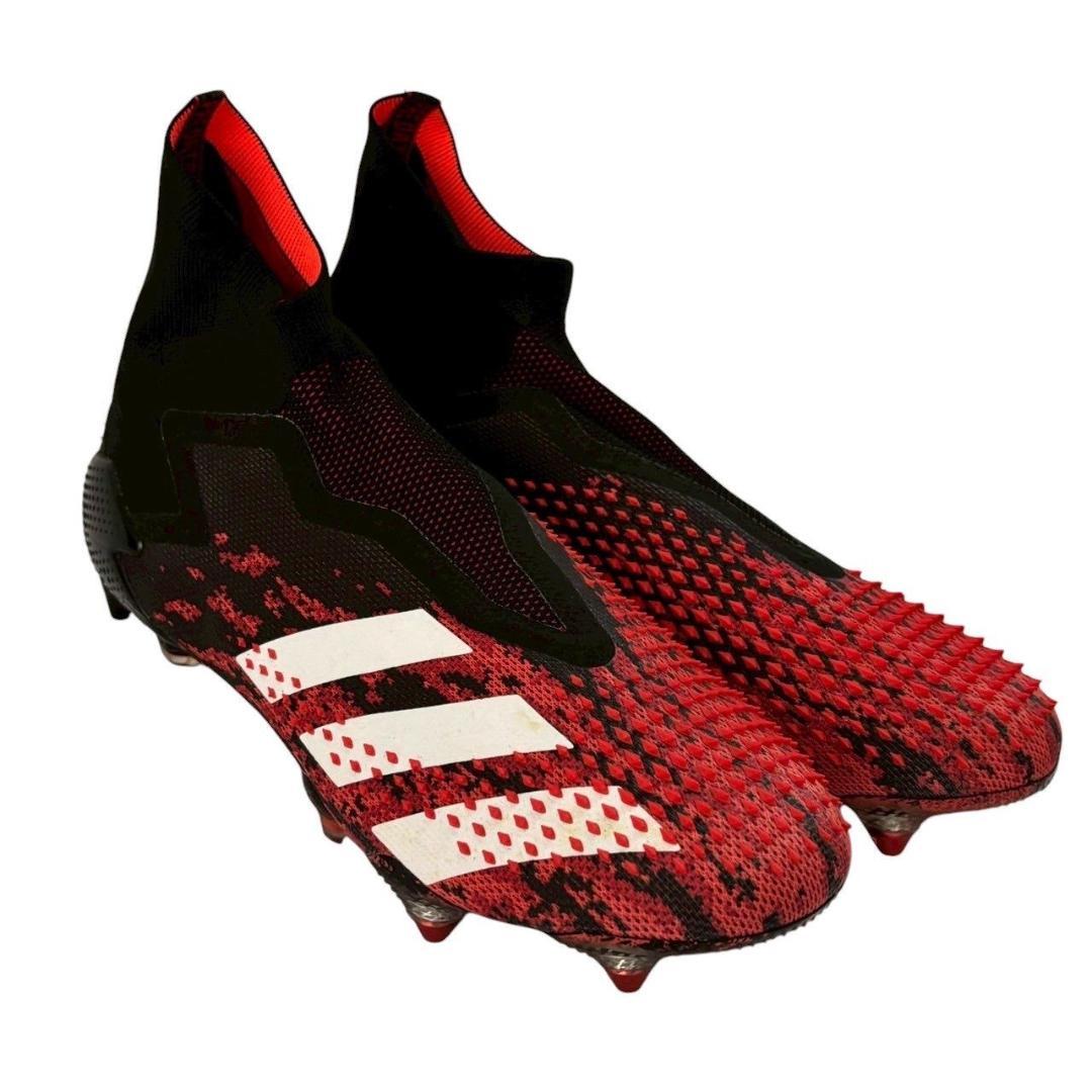 adidas アディダス スパイク 赤 黒 メンズ 26.5cm