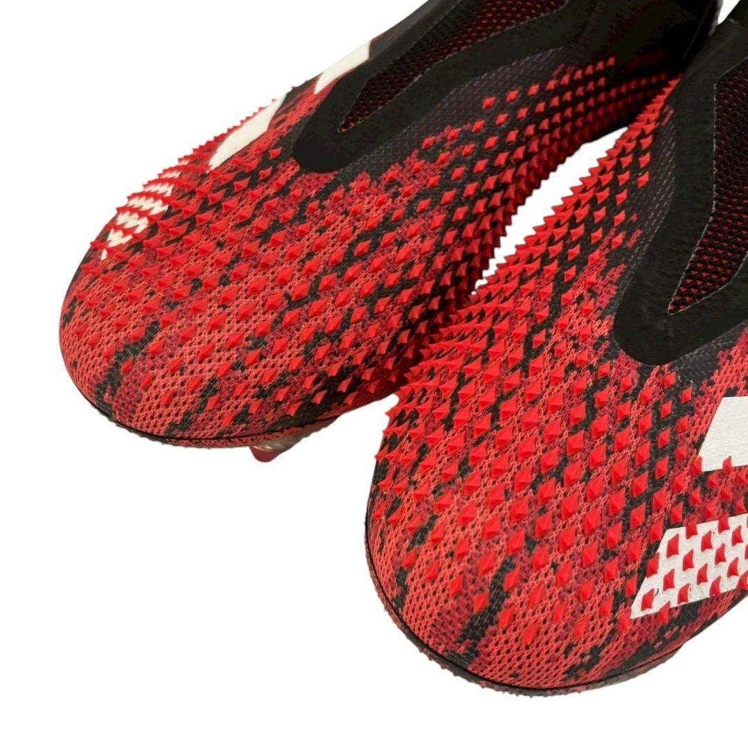 adidas アディダス スパイク 赤 黒 メンズ 26.5cm